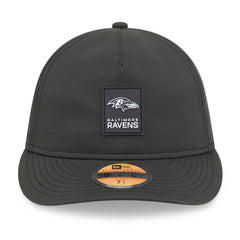 Baltimore Ravens New Era 2025 Sideline Retro Crown 59FIFTY Fitted Hat - Black - NFL