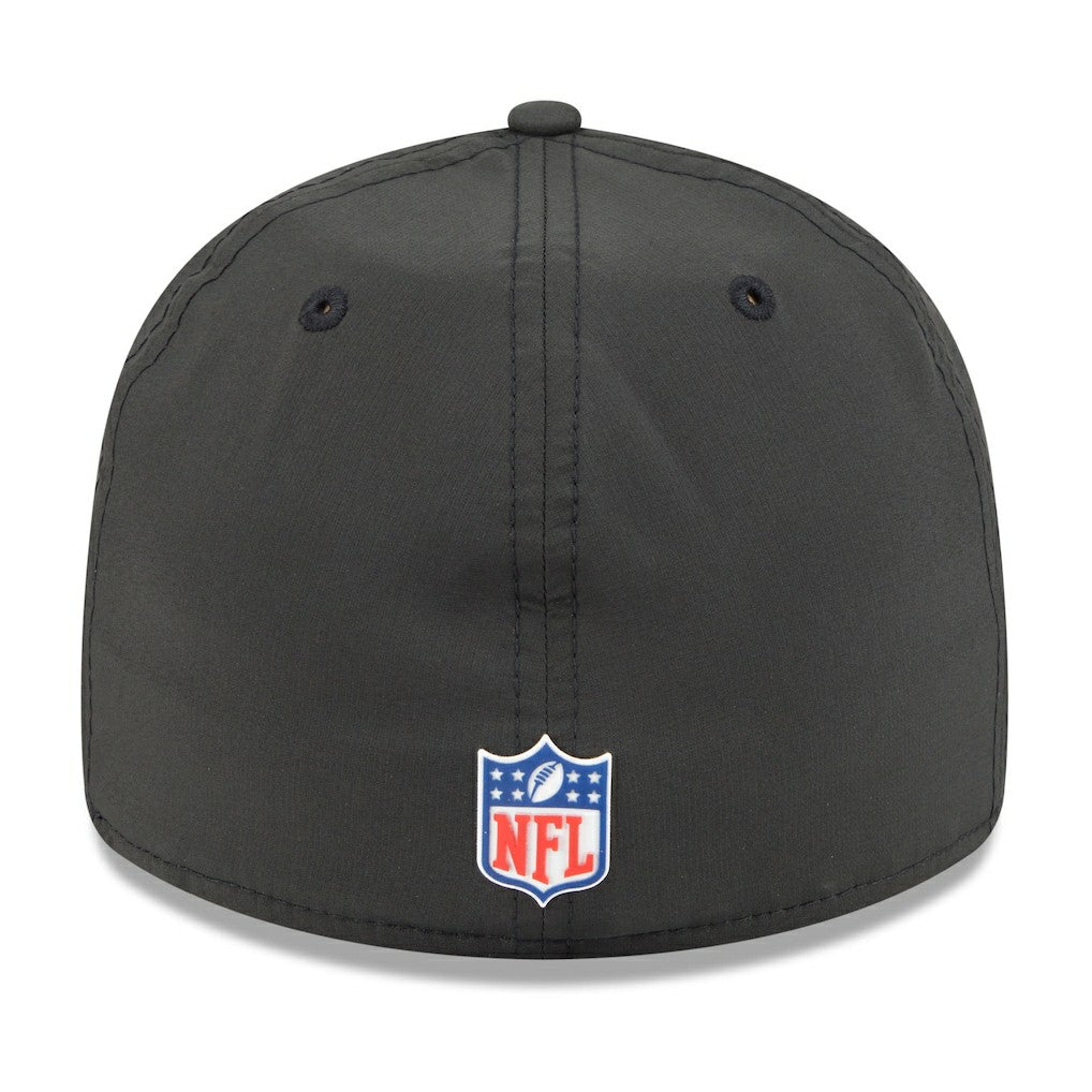 Baltimore Ravens New Era 2025 Sideline Retro Crown 59FIFTY Fitted Hat - Black - NFL
