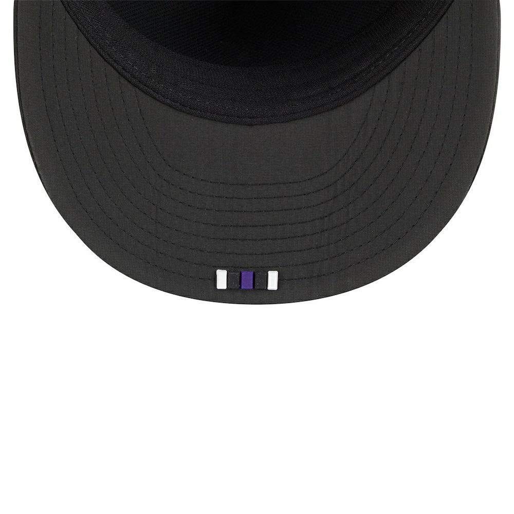 Baltimore Ravens New Era 2025 Sideline Retro Crown 59FIFTY Fitted Hat - Black - NFL