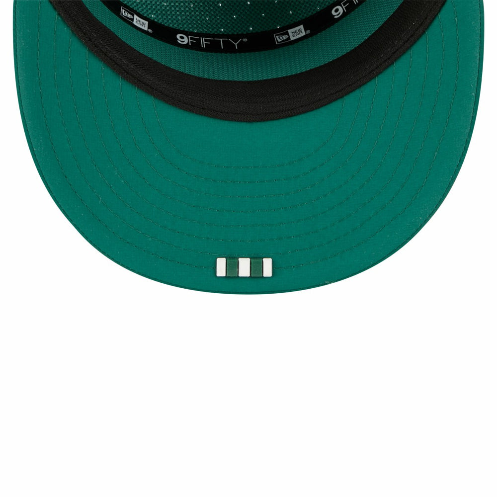 New York Jets New Era 2025 Sideline Split Panel 9FIFTY Snapback Hat - Green - NFL