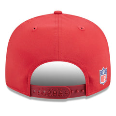 Arizona Cardinals New Era 2025 Sideline Split Panel 9FIFTY Snapback Hat - Cardinal - NFL