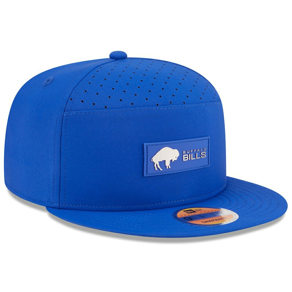 Buffalo Bills New Era 2025 Sideline Throwback Split Panel 9FIFTY Snapback Hat - Royal - NFL
