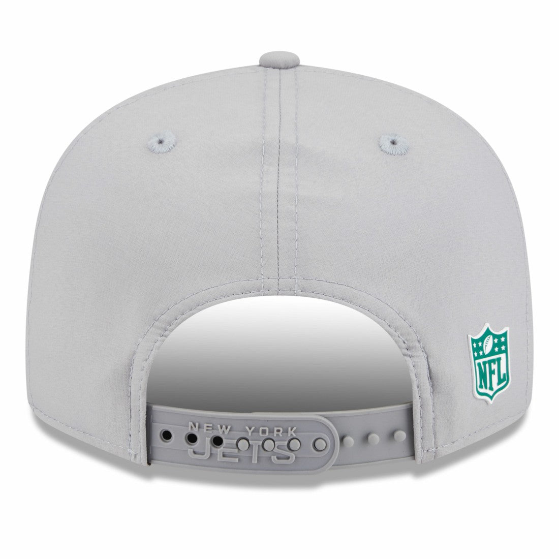 New York Jets New Era 2025 Sideline Split Panel 9FIFTY Snapback Hat - Gray - NFL