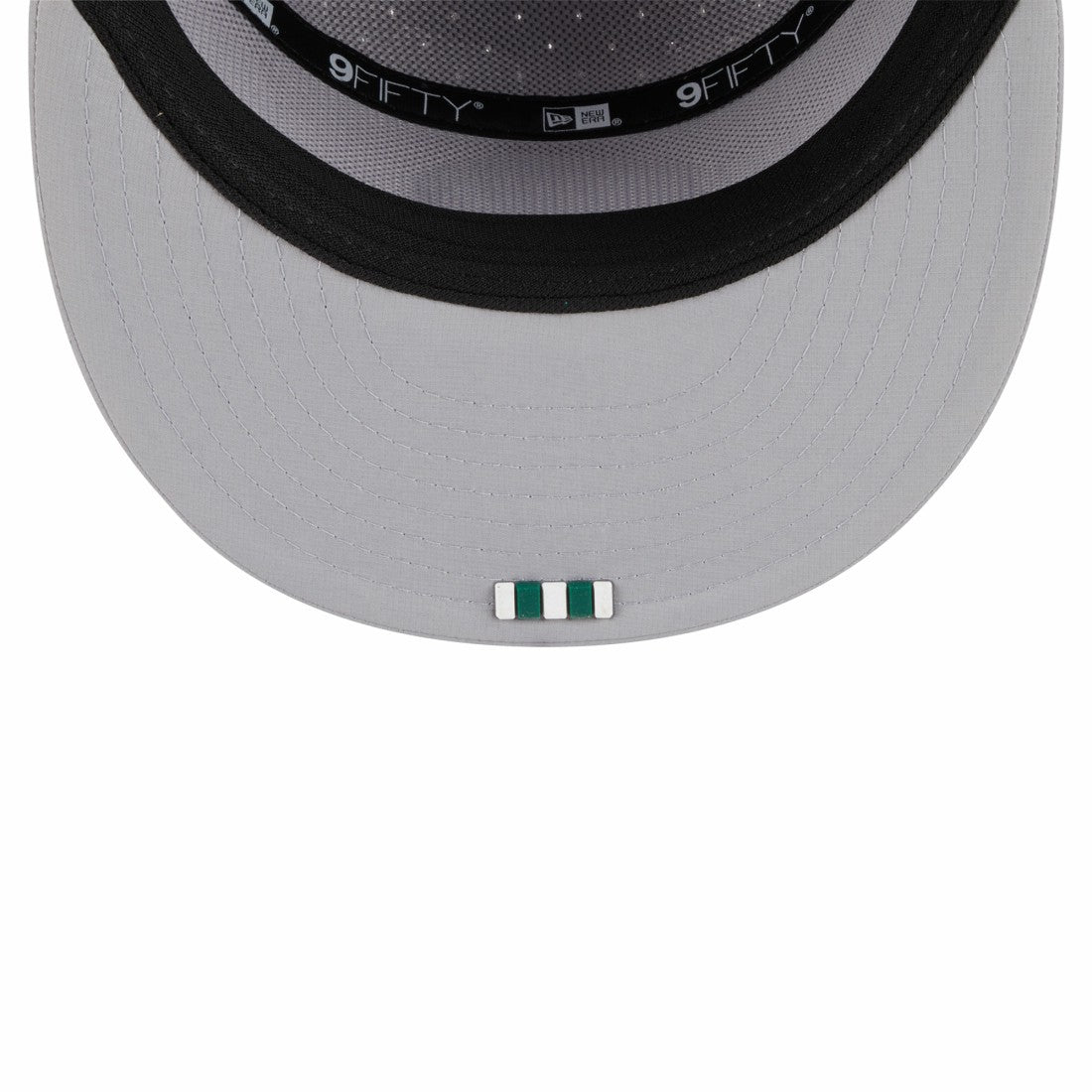 New York Jets New Era 2025 Sideline Split Panel 9FIFTY Snapback Hat - Gray - NFL