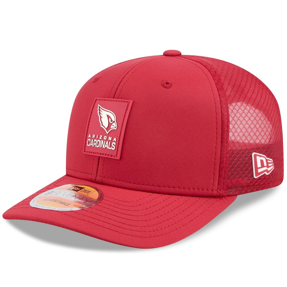 Arizona Cardinals New Era 2025 Sideline 9SEVENTY Trucker Adjustable Hat - Cardinal - NFL
