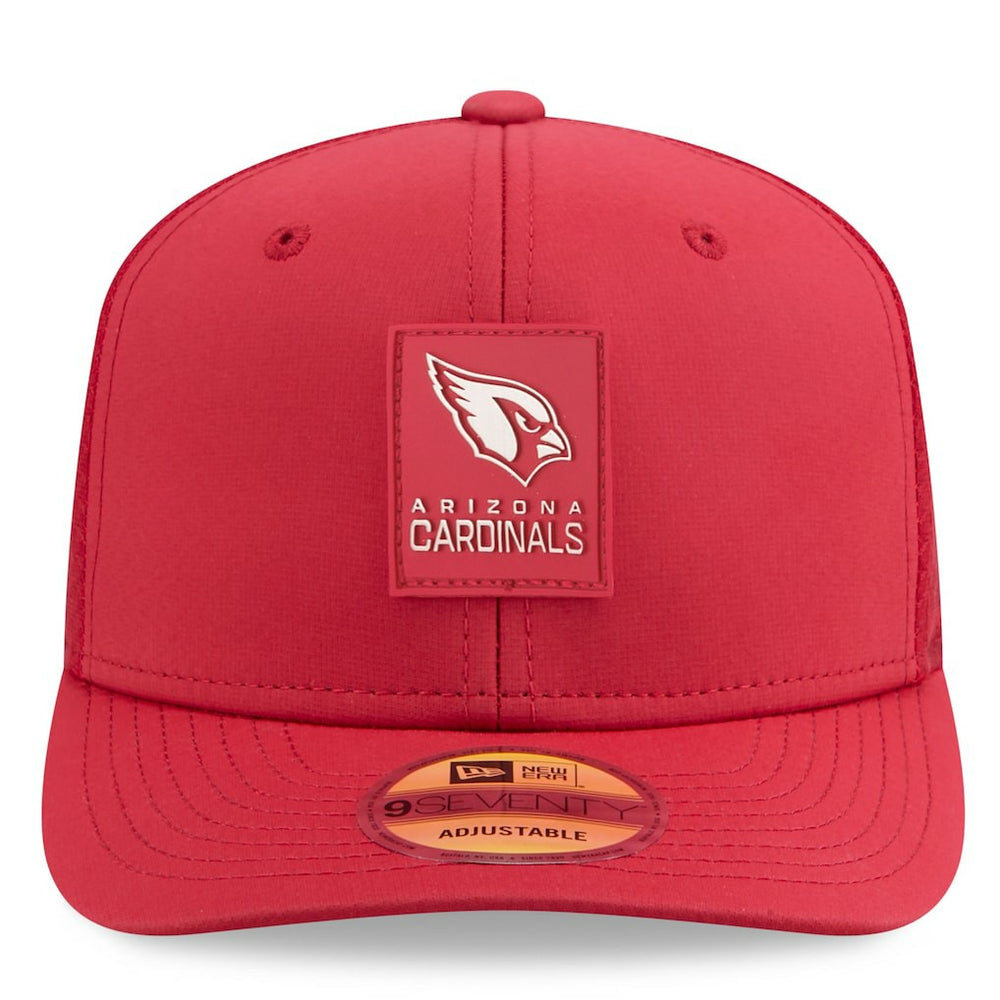 Arizona Cardinals New Era 2025 Sideline 9SEVENTY Trucker Adjustable Hat - Cardinal - NFL
