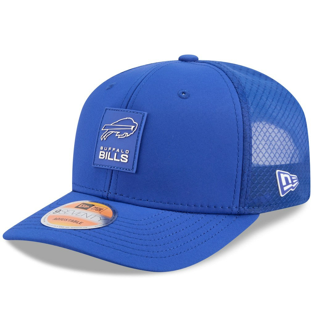 Buffalo Bills New Era 2025 Sideline 9SEVENTY Trucker Adjustable Hat - Royal - NFL
