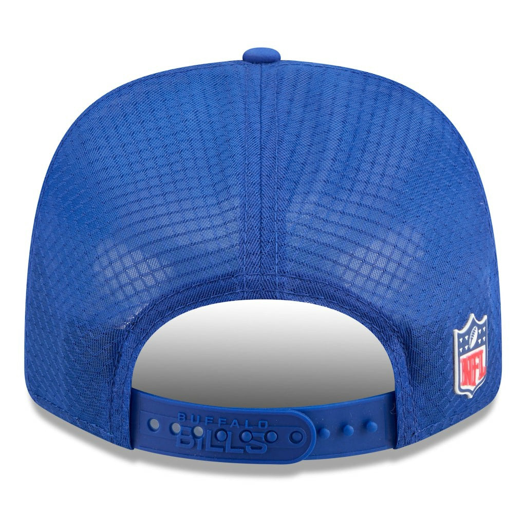 Buffalo Bills New Era 2025 Sideline 9SEVENTY Trucker Adjustable Hat - Royal - NFL