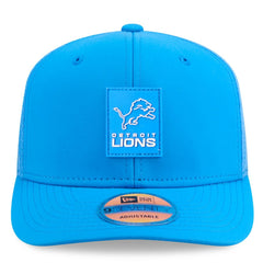Detroit Lions New Era 2025 Sideline 9SEVENTY Trucker Adjustable Hat - Blue - NFL