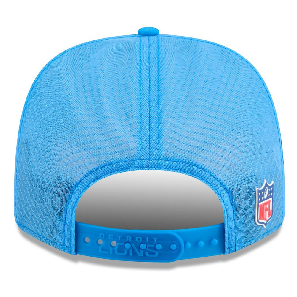 Detroit Lions New Era 2025 Sideline Throwback 9SEVENTY Trucker Adjustable Hat - Blue - NFL