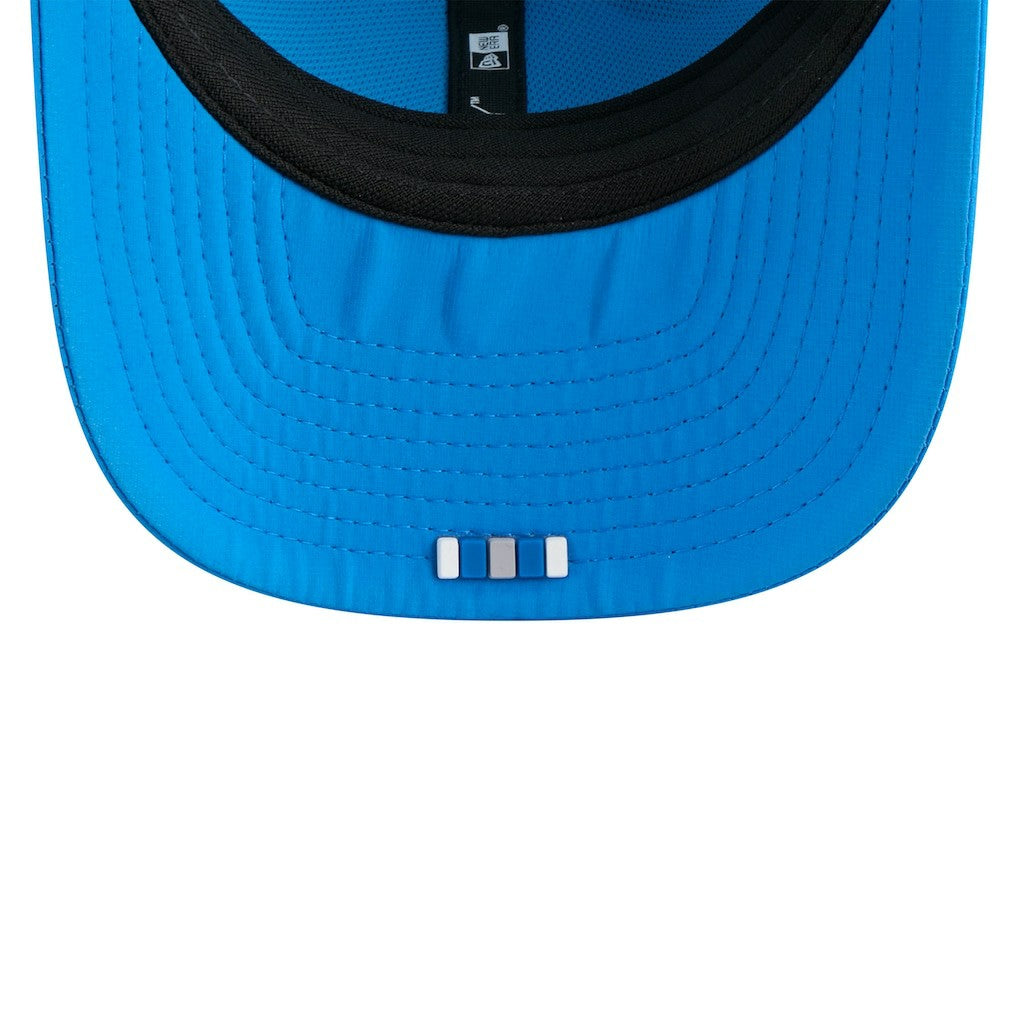 Detroit Lions New Era 2025 Sideline Throwback 9SEVENTY Trucker Adjustable Hat - Blue - NFL