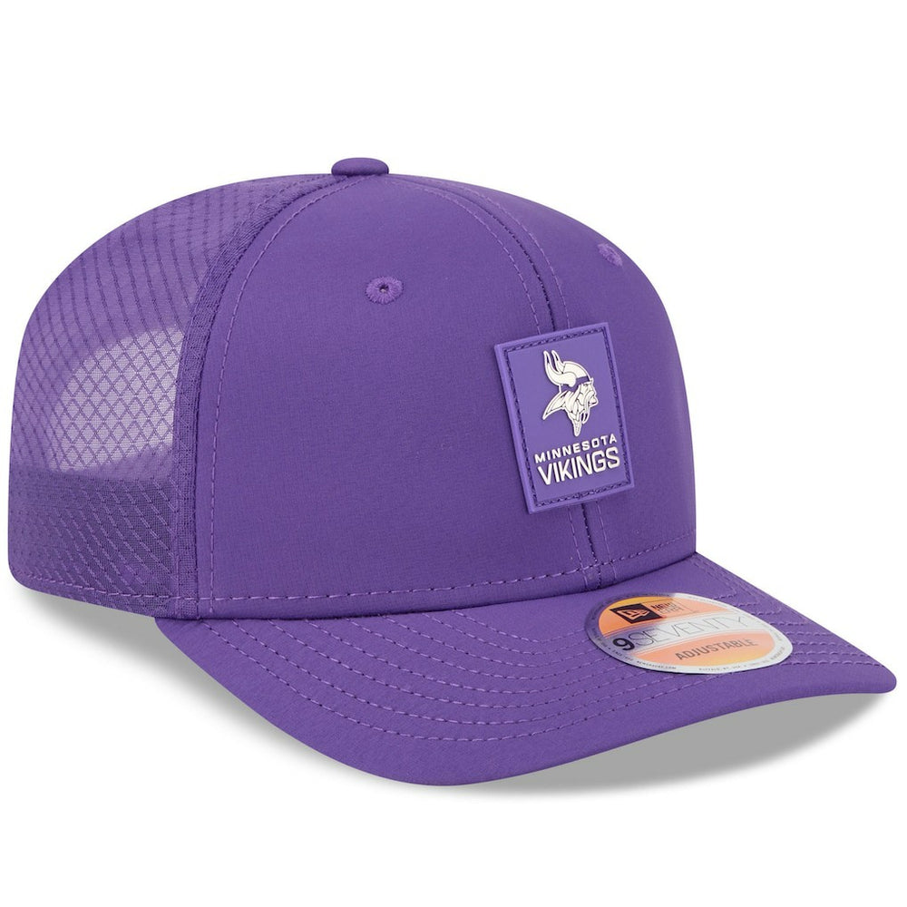 Minnesota Vikings New Era 2025 Sideline 9SEVENTY Trucker Adjustable Hat - Purple - NFL