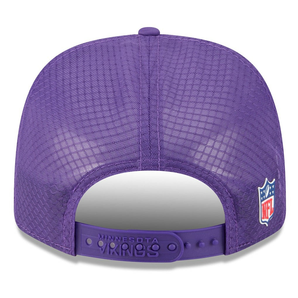 Minnesota Vikings New Era 2025 Sideline 9SEVENTY Trucker Adjustable Hat - Purple - NFL