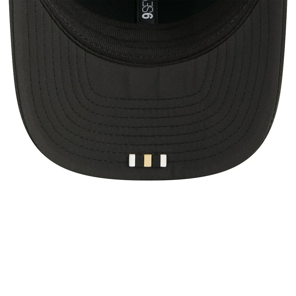 New Orleans Saints New Era 2025 Sideline 9SEVENTY Trucker Adjustable Hat - Black - NFL