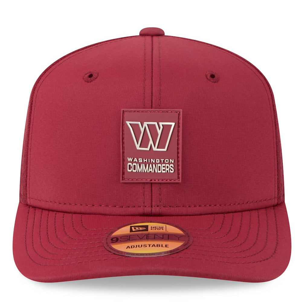 Washington Commanders New Era 2025 Sideline 9SEVENTY Trucker Adjustable Hat - Burgundy - NFL