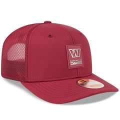 Washington Commanders New Era 2025 Sideline 9SEVENTY Trucker Adjustable Hat - Burgundy - NFL
