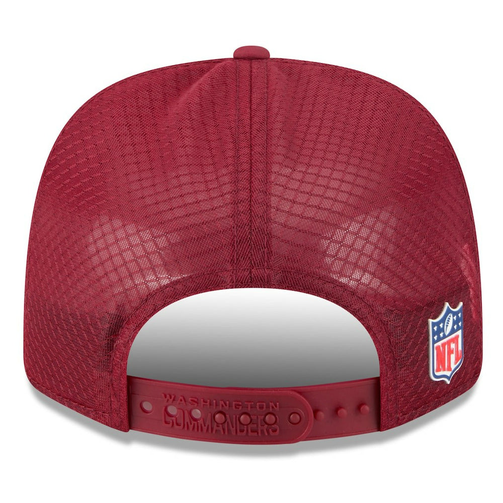 Washington Commanders New Era 2025 Sideline 9SEVENTY Trucker Adjustable Hat - Burgundy - NFL