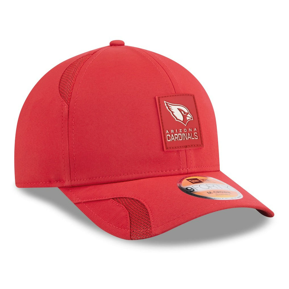 Arizona Cardinals New Era 2025 Sideline M-Crown 9FORTY Adjustable Hat - Cardinal - NFL