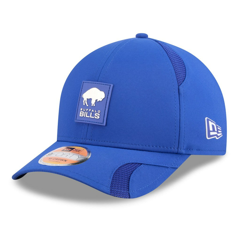 Buffalo Bills New Era 2025 Sideline Throwback M-Crown 9FORTY Adjustable Hat - Royal - NFL