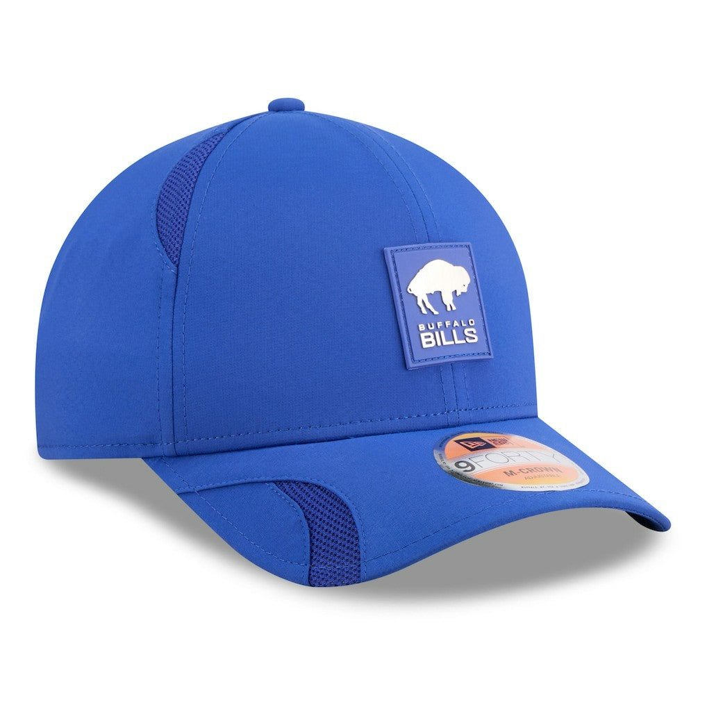 Buffalo Bills New Era 2025 Sideline Throwback M-Crown 9FORTY Adjustable Hat - Royal - NFL