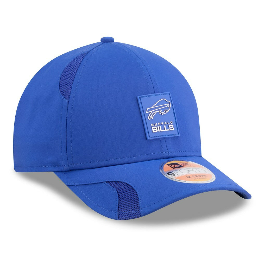 Buffalo Bills New Era 2025 Sideline M-Crown 9FORTY Adjustable Hat - Royal - NFL