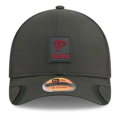 Atlanta Falcons New Era 2025 Sideline M-Crown 9FORTY Adjustable Hat - Black - NFL