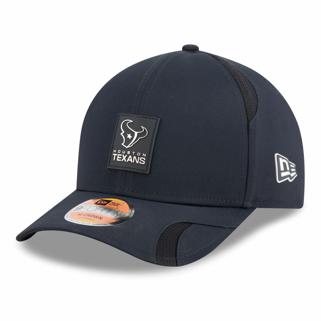 Houston Texans New Era 2025 Sideline M-Crown 9FORTY Adjustable Hat - Navy - NFL