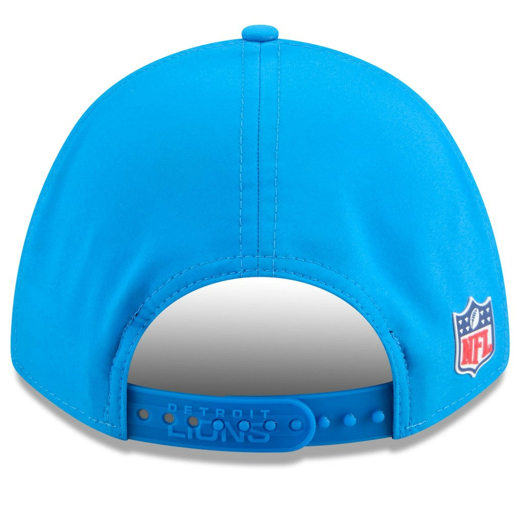 Detroit Lions New Era 2025 Sideline M-Crown 9FORTY Adjustable Hat - Blue - NFL