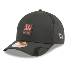 Cincinnati Bengals New Era 2025 Sideline M-Crown 9FORTY Adjustable Hat - Black - NFL