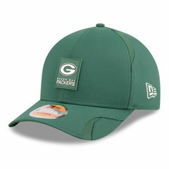 Green Bay Packers New Era 2025 Sideline M-Crown 9FORTY Adjustable Hat - Green - NFL