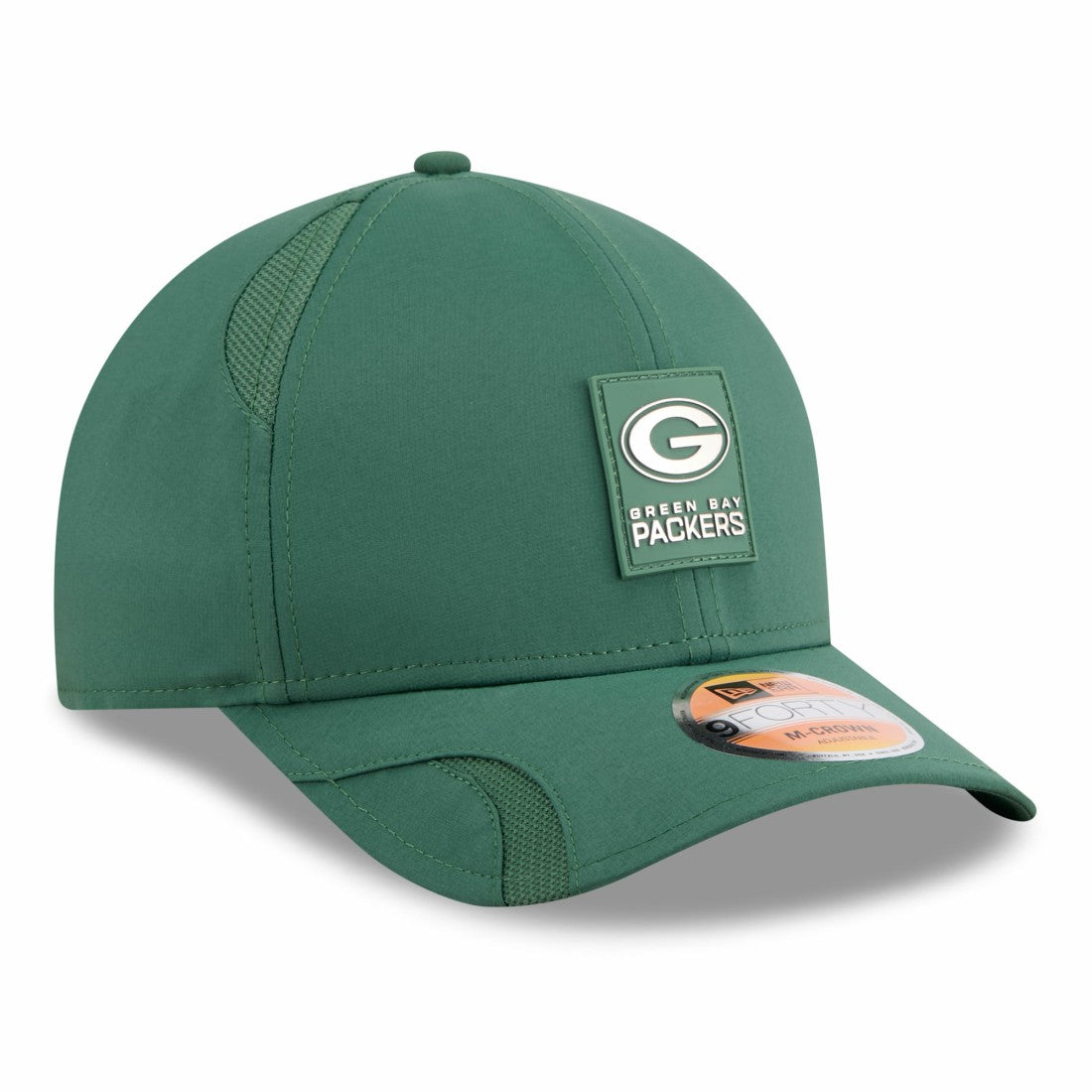 Green Bay Packers New Era 2025 Sideline M-Crown 9FORTY Adjustable Hat - Green - NFL