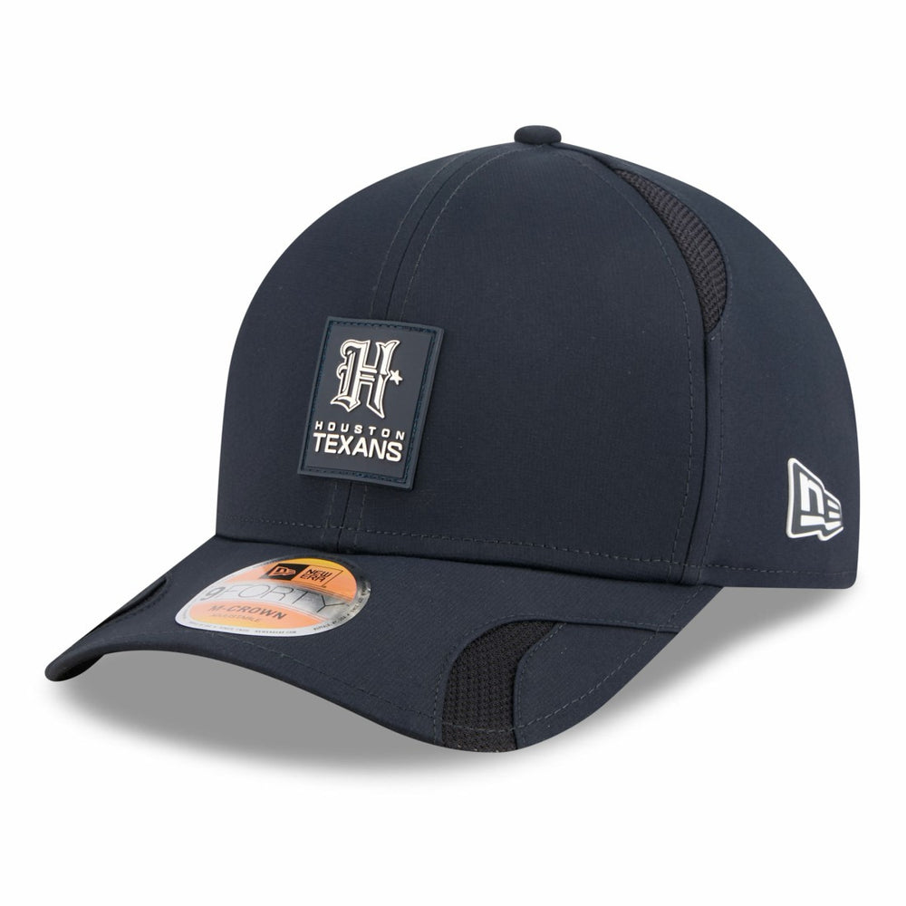 Houston Texans New Era 2025 Sideline H-Town M-Crown 9FORTY Adjustable Hat - Navy - NFL