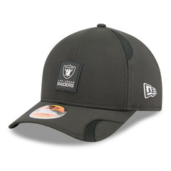 Las Vegas Raiders New Era 2025 Sideline M-Crown 9FORTY Adjustable Hat - Black - NFL