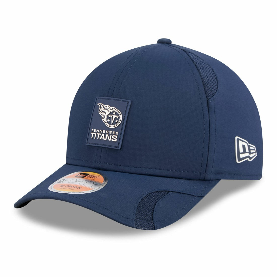 Tennessee Titans New Era 2025 Sideline M-Crown 9FORTY Adjustable Hat - Navy - NFL