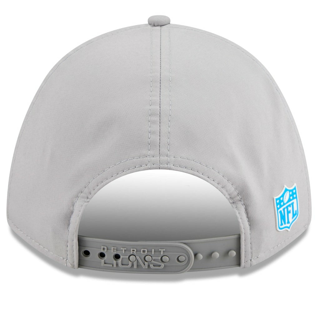 Detroit Lions New Era 2025 Sideline M-Crown 9FORTY Adjustable Hat - Gray - NFL