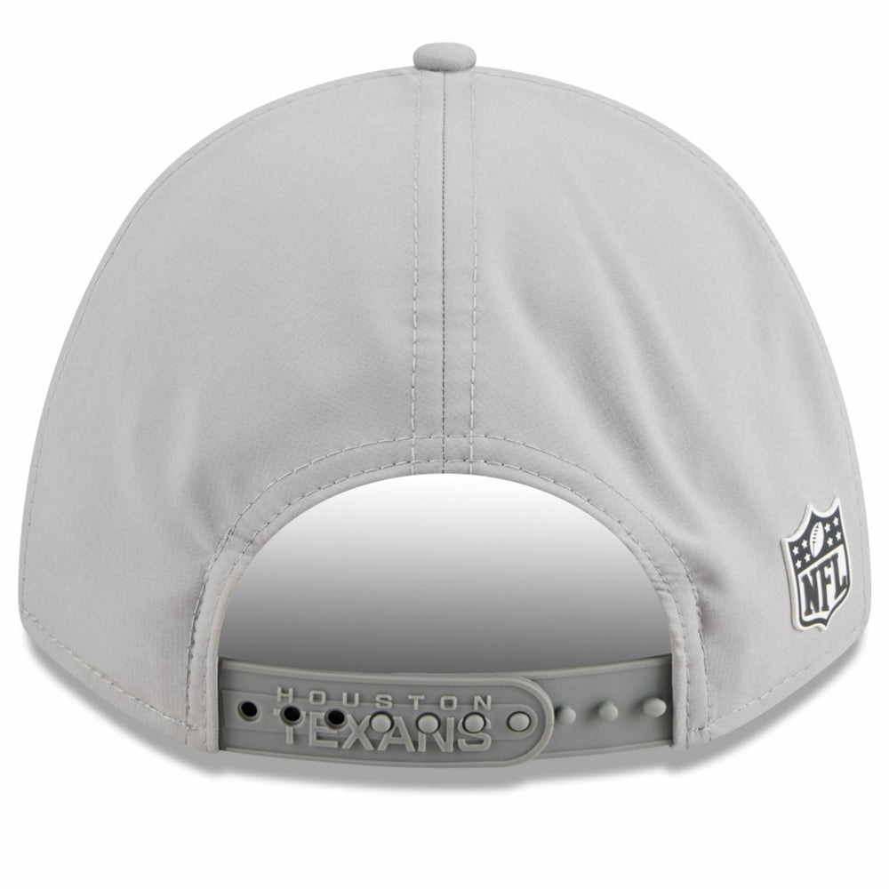Houston Texans New Era 2025 Sideline M-Crown 9FORTY Adjustable Hat - Gray - NFL