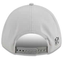 Las Vegas Raiders New Era 2025 Sideline M-Crown 9FORTY Adjustable Hat - Gray - NFL