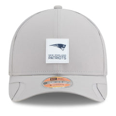 New England Patriots New Era 2025 Sideline M-Crown 9FORTY Adjustable Hat - Gray - NFL