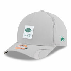 New York Jets New Era 2025 Sideline M-Crown 9FORTY Adjustable Hat - Gray - NFL