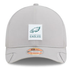 Philadelphia Eagles New Era 2025 Sideline M-Crown 9FORTY Adjustable Hat - Gray - NFL