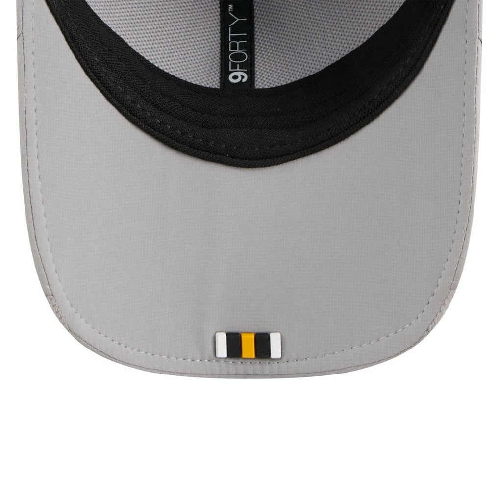 Pittsburgh Steelers New Era 2025 Sideline M-Crown 9FORTY Adjustable Hat - Gray - NFL