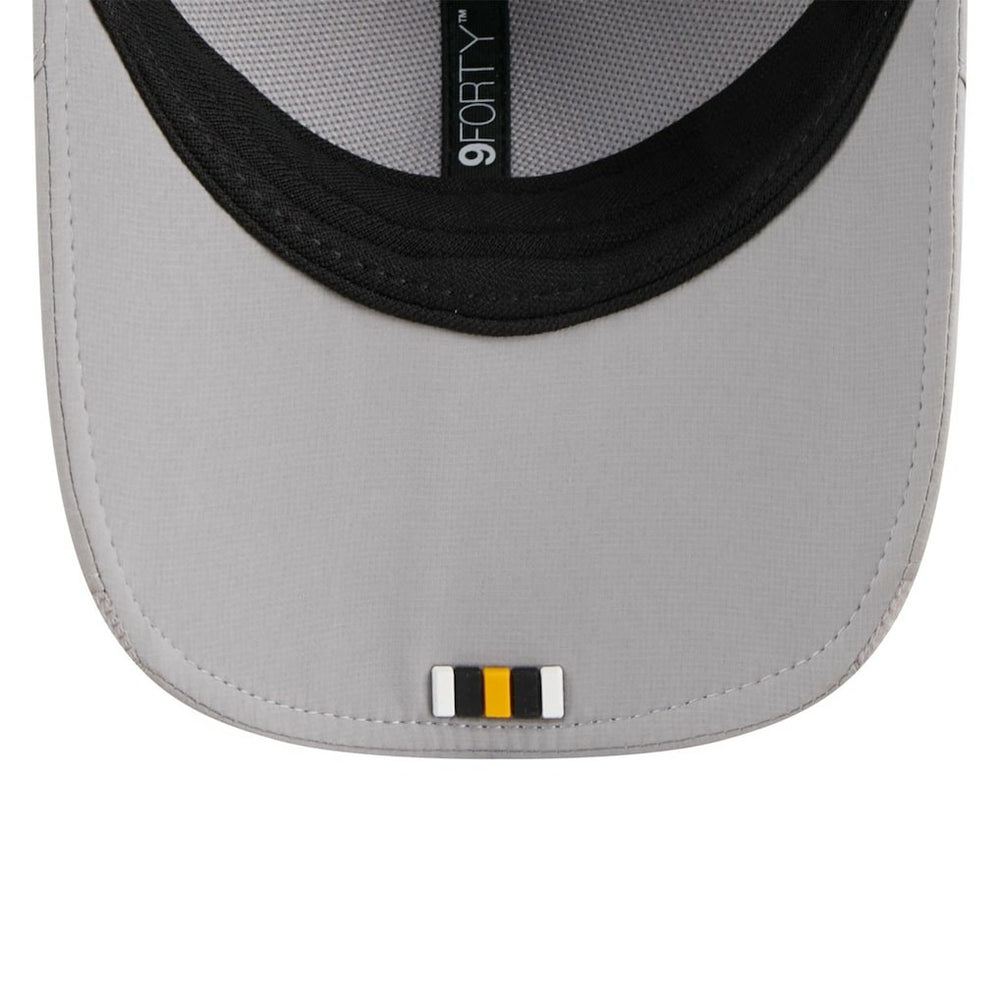 Pittsburgh Steelers New Era 2025 Sideline M-Crown 9FORTY Adjustable Hat - Gray - NFL