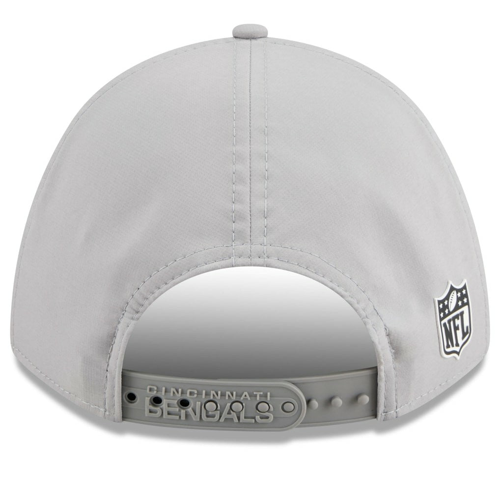 Cincinnati Bengals New Era 2025 Sideline M-Crown 9FORTY Adjustable Hat - Gray - NFL