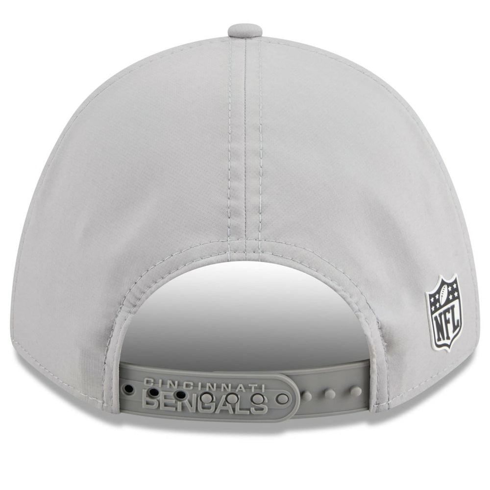 Cincinnati Bengals New Era 2025 Sideline M-Crown 9FORTY Adjustable Hat - Gray - NFL