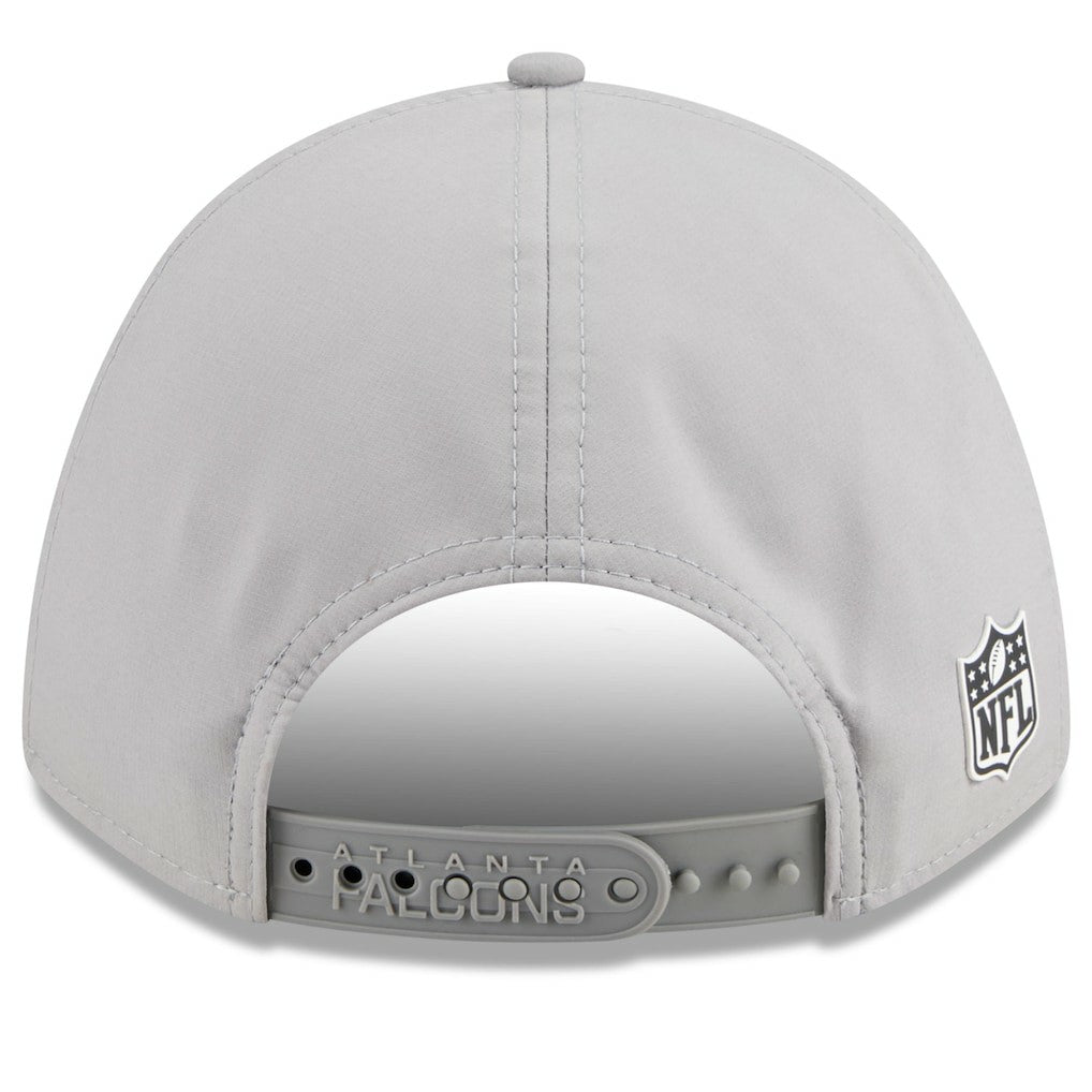 Atlanta Falcons New Era 2025 Sideline M-Crown 9FORTY Adjustable Hat - Gray - NFL