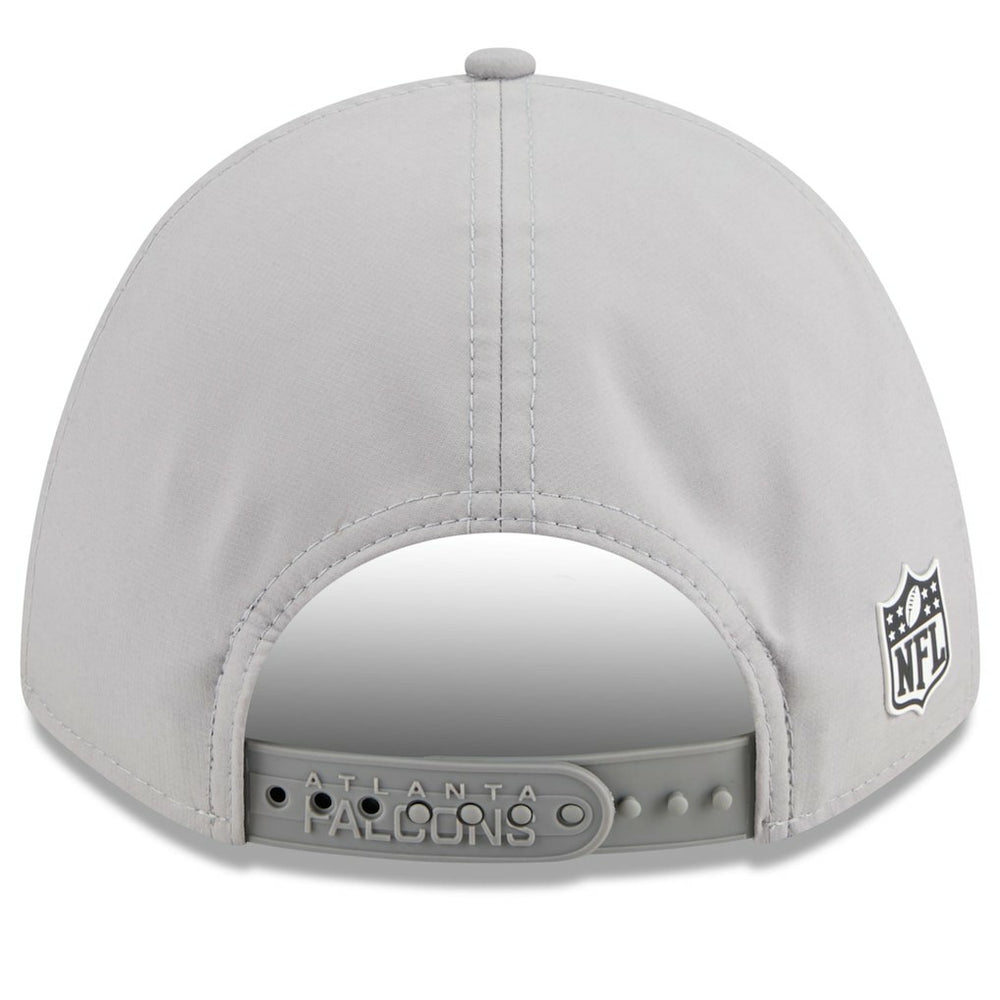 Atlanta Falcons New Era 2025 Sideline M-Crown 9FORTY Adjustable Hat - Gray - NFL