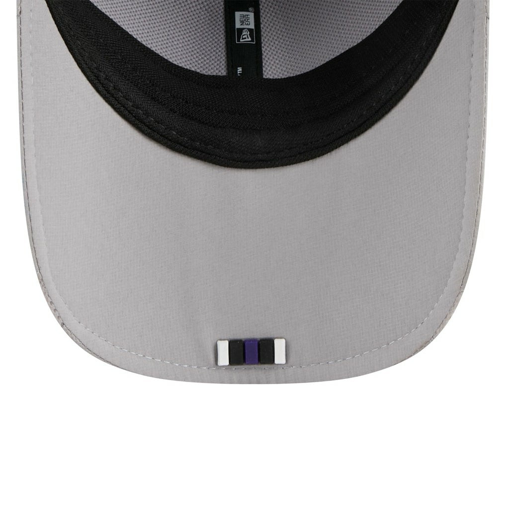 Baltimore Ravens New Era 2025 Sideline M-Crown 9FORTY Adjustable Hat - Gray - NFL