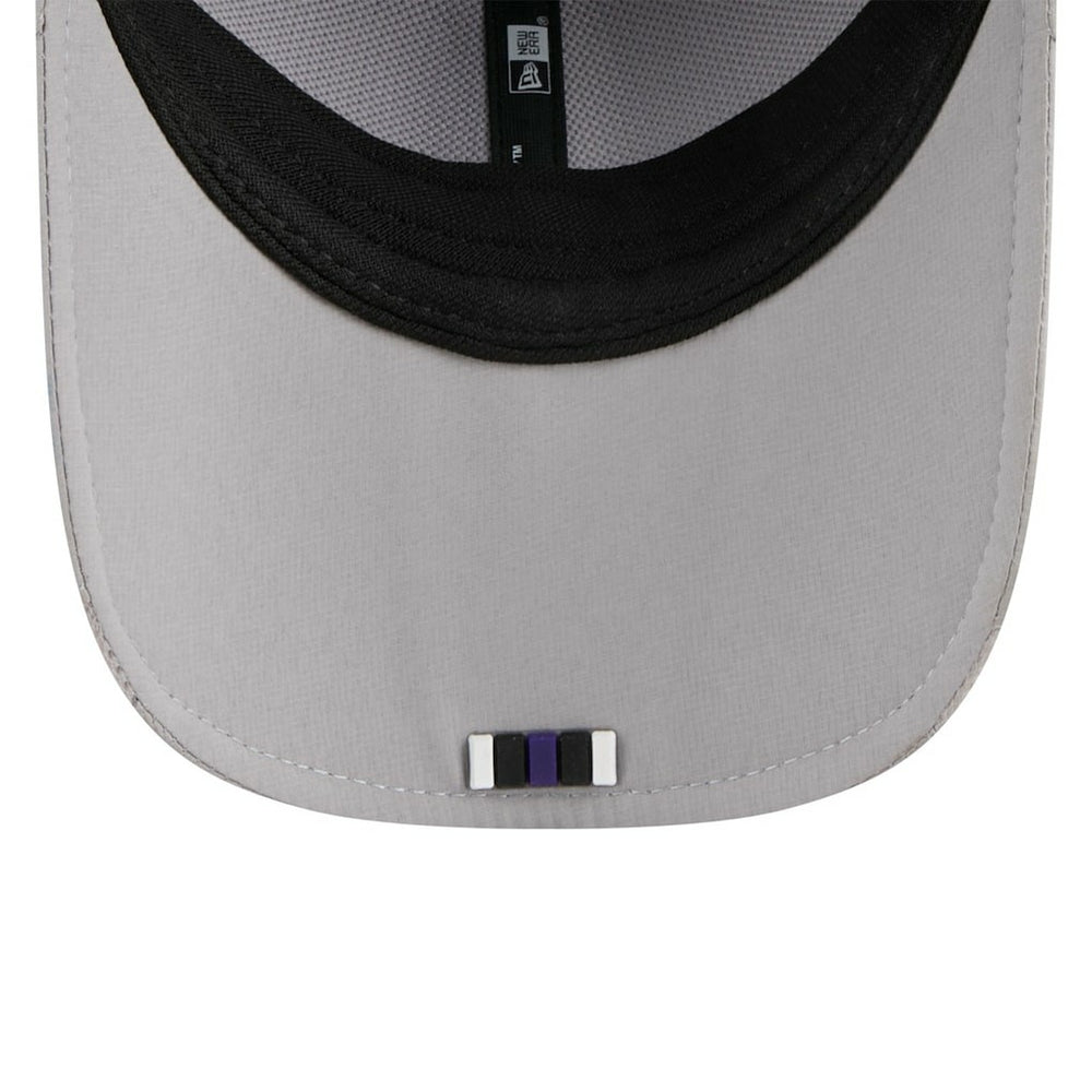 Baltimore Ravens New Era 2025 Sideline M-Crown 9FORTY Adjustable Hat - Gray - NFL