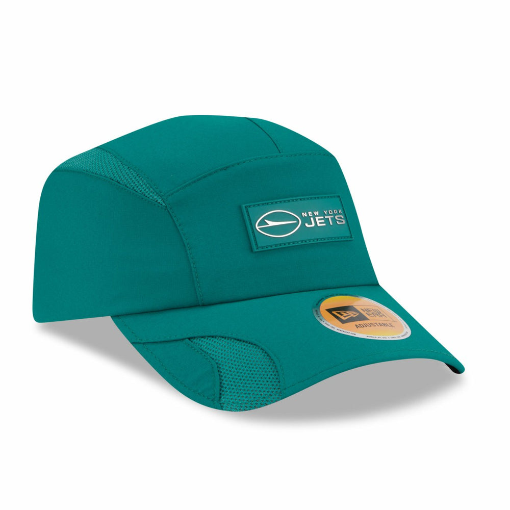 New York Jets New Era 2025 Sideline Runner Adjustable Hat - Green - NFL