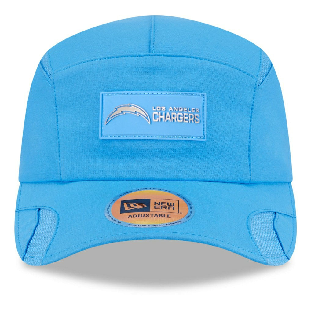 Los Angeles Chargers New Era 2025 Sideline Runner Adjustable Hat - Powder Blue - NFL